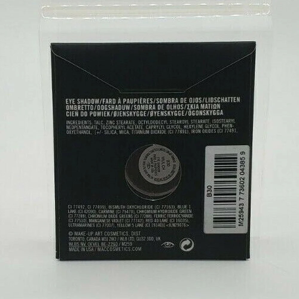 MAC MULCH Eye Shadow ~ Red Brown Bronze Pearl Satin~Pro Palette Pan Refill